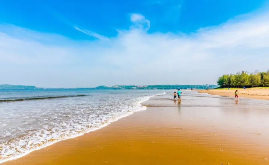 Miramar Beach, Goa, India